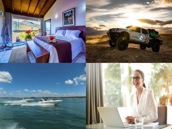 Pacote Capitólio Resort + lancha + 4x4